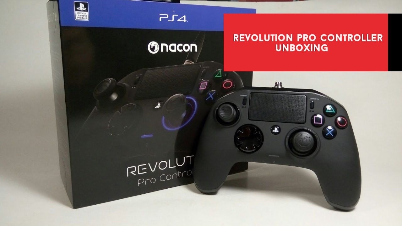 Nacon Revolution Unlimited Pro Controller: mando profesional para PS4