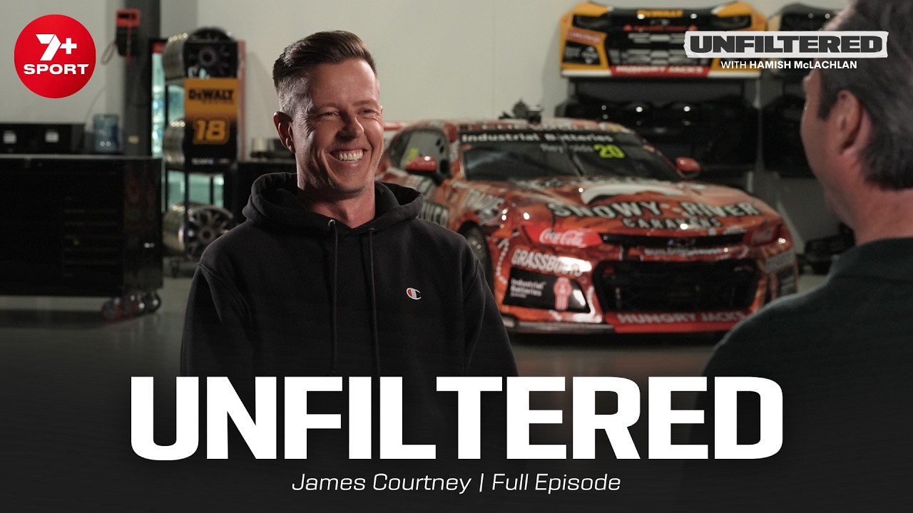 James Courtney interviewed for Unfiltered with Hamish McLachlan on Channel 7