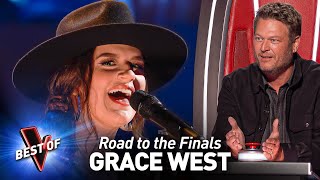 How Coach Blake Turned His Last Ever Chair Turn Into The Runner-Up | Road To The Voice Finals
