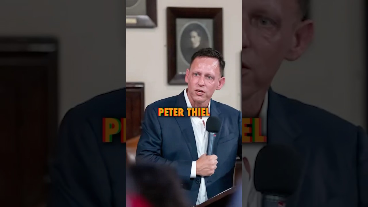 Peter Thiel lectures on the Antichrist?? 