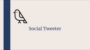 Social Tweeter - Shell Hacks 2020 Final Submission Demo Video