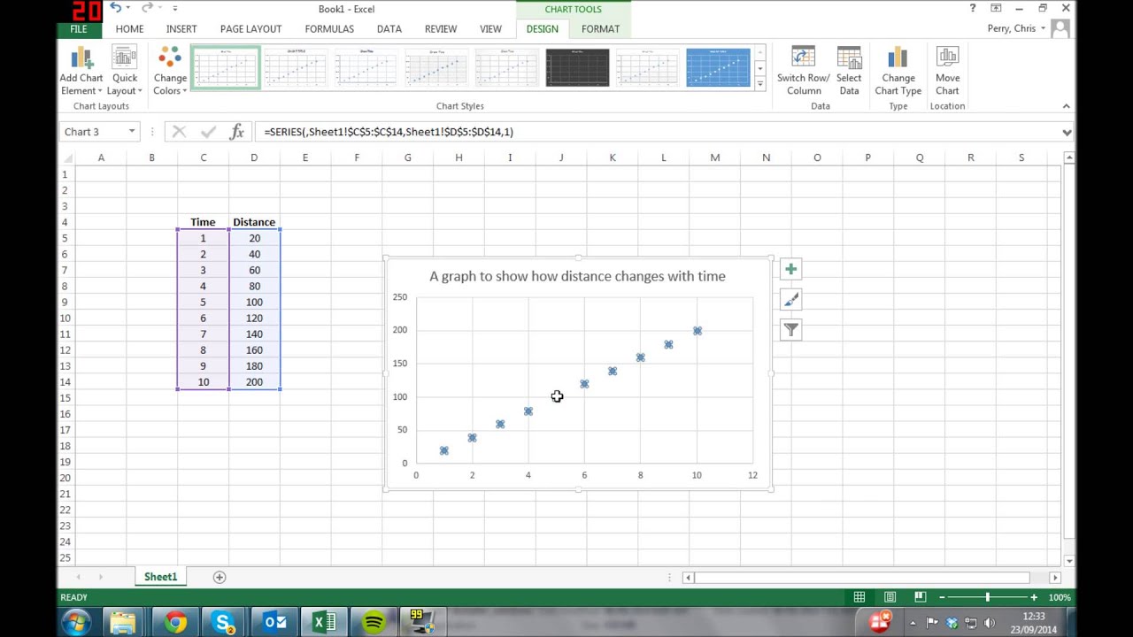 Find Equation Of Line Graph In Excel - Tessshebaylo