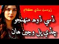 ڏسي ڏوھ منھنجو ڇڏي ڀل وڃين ھان بھترين سنڌي ڪلام Sindhi Song Sindhisong Bestsong SabirMahar Song 