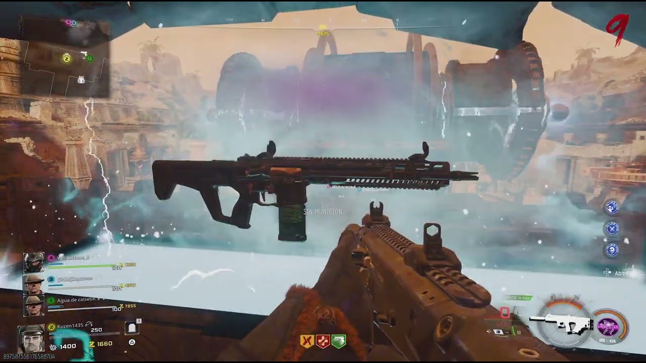 Mi Primera Vez En Call of Duty Black Ops 7 Zombies Mars (PS5) (Sin Comentarios)