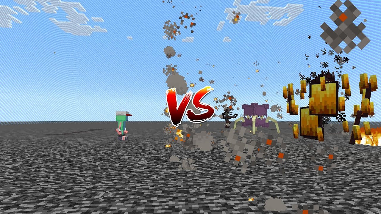 Defender vs Mutant More Minecraft Mob Battle - YouTube