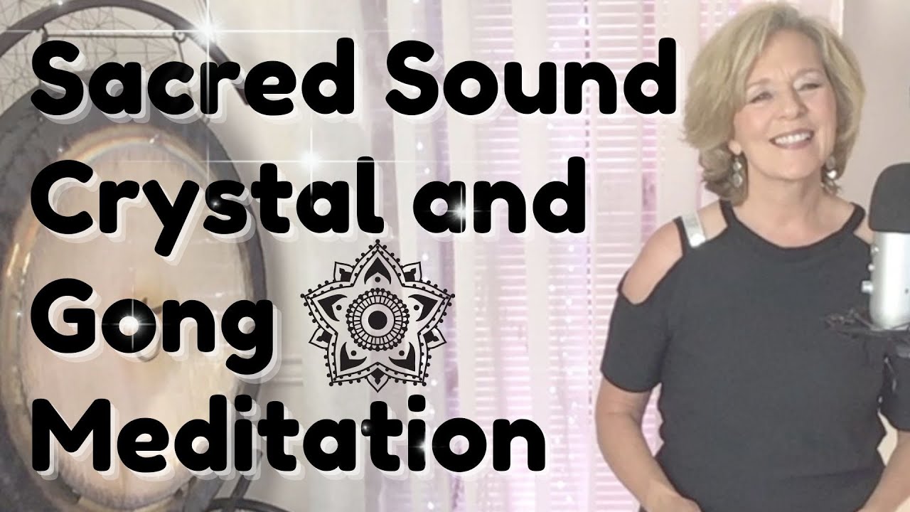 Guided Meditation Crystal Singing Bowl and Gong Bath meditationmusic