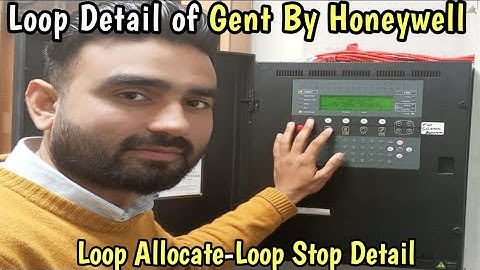 Basic Detail of Adressable Gent by Honeywell panel | How to connect loop Cables in gent