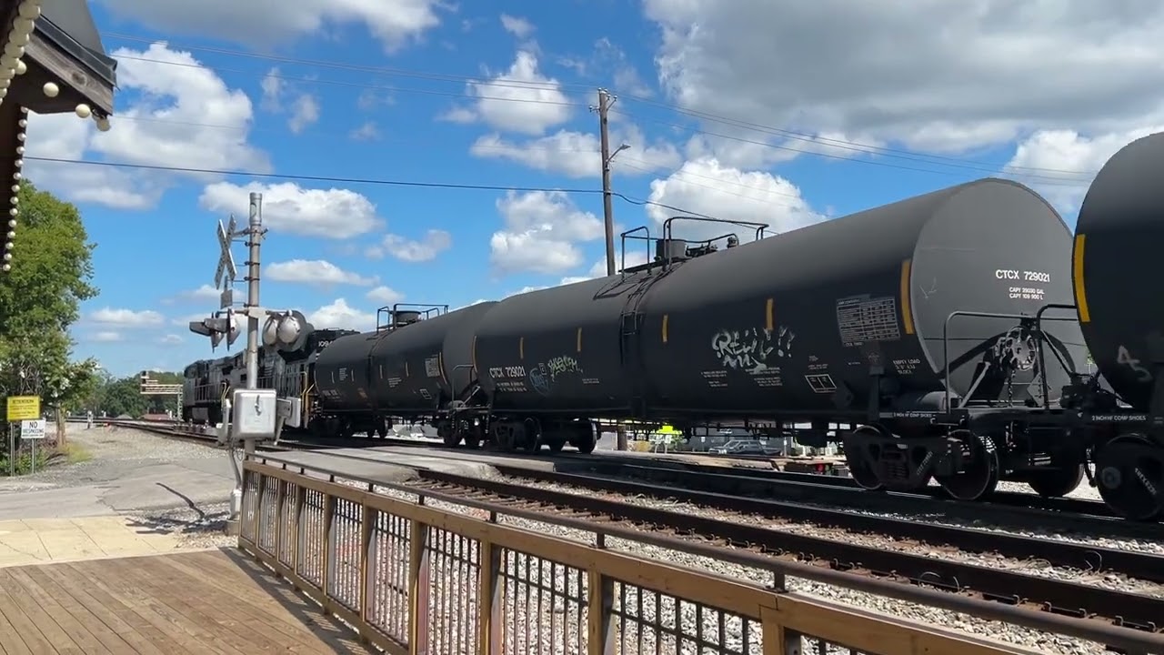 NS 4228 going into the yard at Irondale