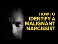 How to Identify a Malignant Narcissist.