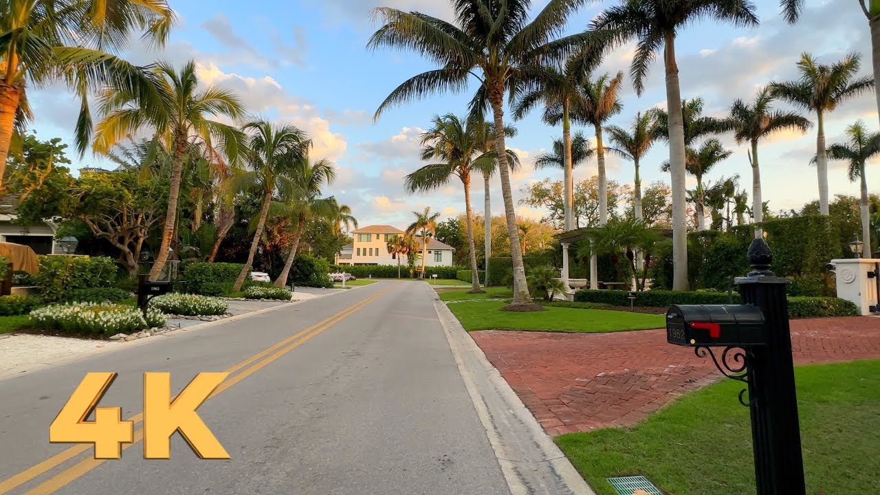 Gulfshore Blvd, 20th Ave S, Gordon Drive, 18th Ave S, Walking Old