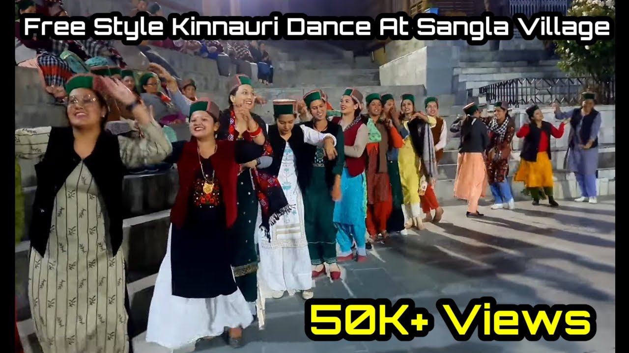 Free Style Kinnauri Dance In Sangla Village || #kinnaur