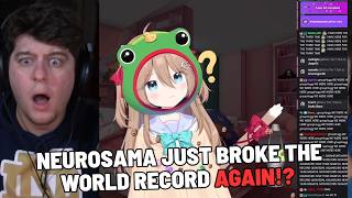 Neurosama Just Broke The World Record Twitch Hype Train Again Our Reaction To Vedals Record