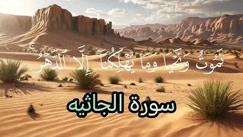سورة الجاثية | تلاوة تهزّ القلوب وتشرح الصدر