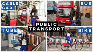 What to know about every public transport in London 🚇 Train vs boat vs bike vs cable Car screenshot 4