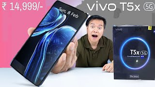 Vivo T5X 5G Unboxing, First Look Review Vivo T5X Price,Specs