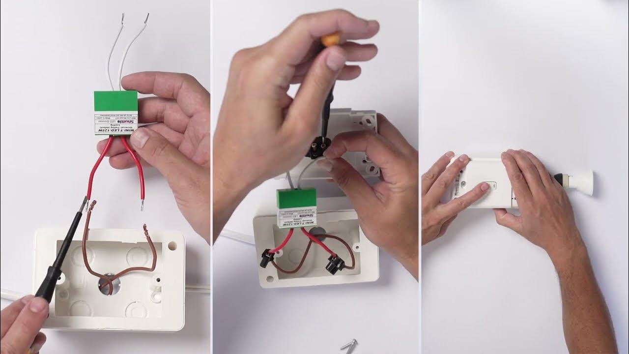 Shuttle BellPress Dimmer Module Installation YouTube