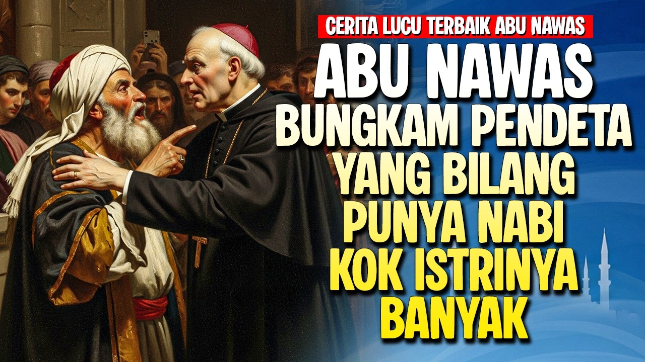 PUNYA NABI KOK ISTRINYA BANYAK! DEBAT LUCU ABU NAWAS DAN PENDETA - CERITA LUCU PENGANTAR TIDUR