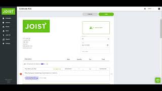 Use new Joist Pro Line Item Photos on Web screenshot 2