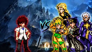 Akuto Sai OP (New) VS Dio K1 V2, Jotaro K1 V2, Ultimate Pucchi OP & Giorno OP in Jump Force Mugen