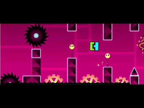 First time trying to complete clutterfunk in geometry dash