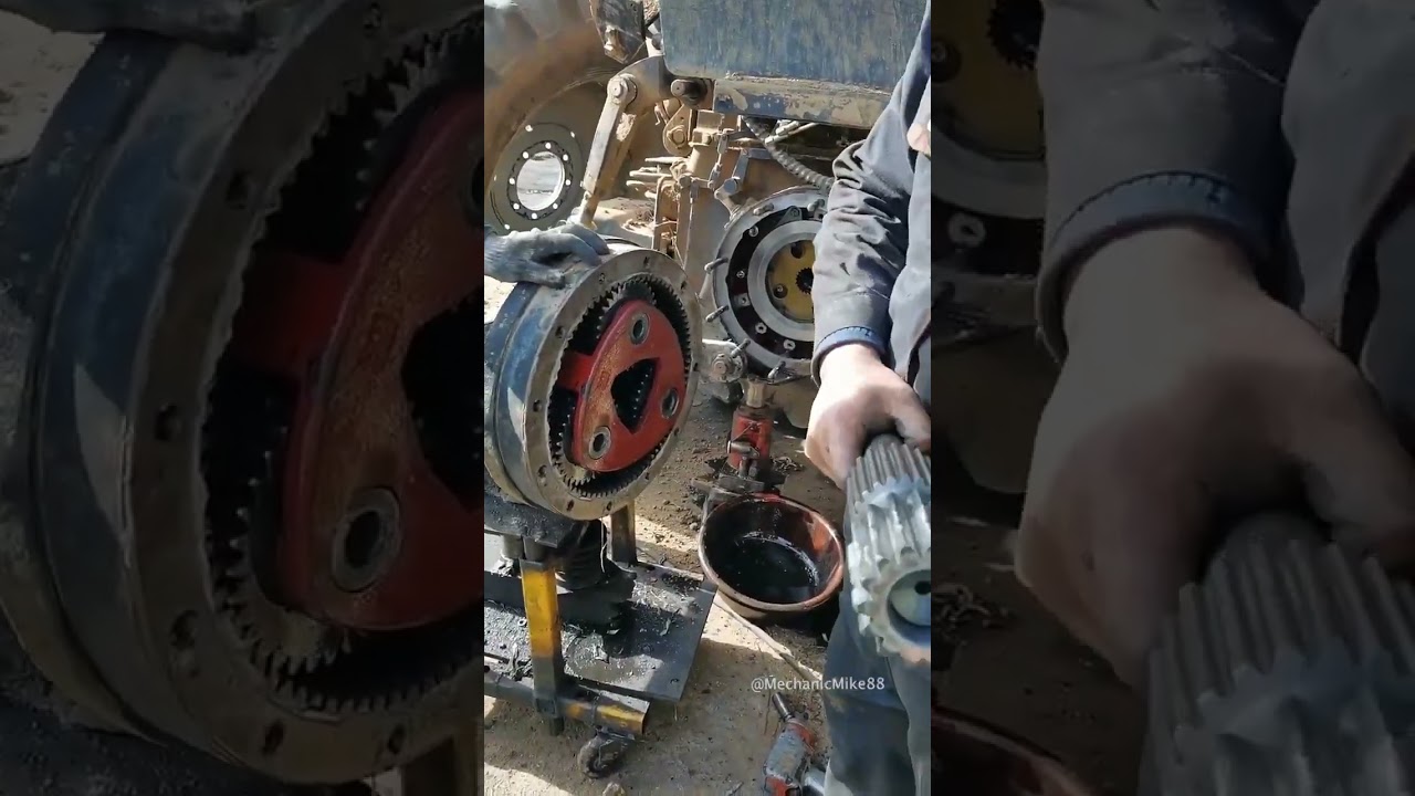 Tractor gearbox repair