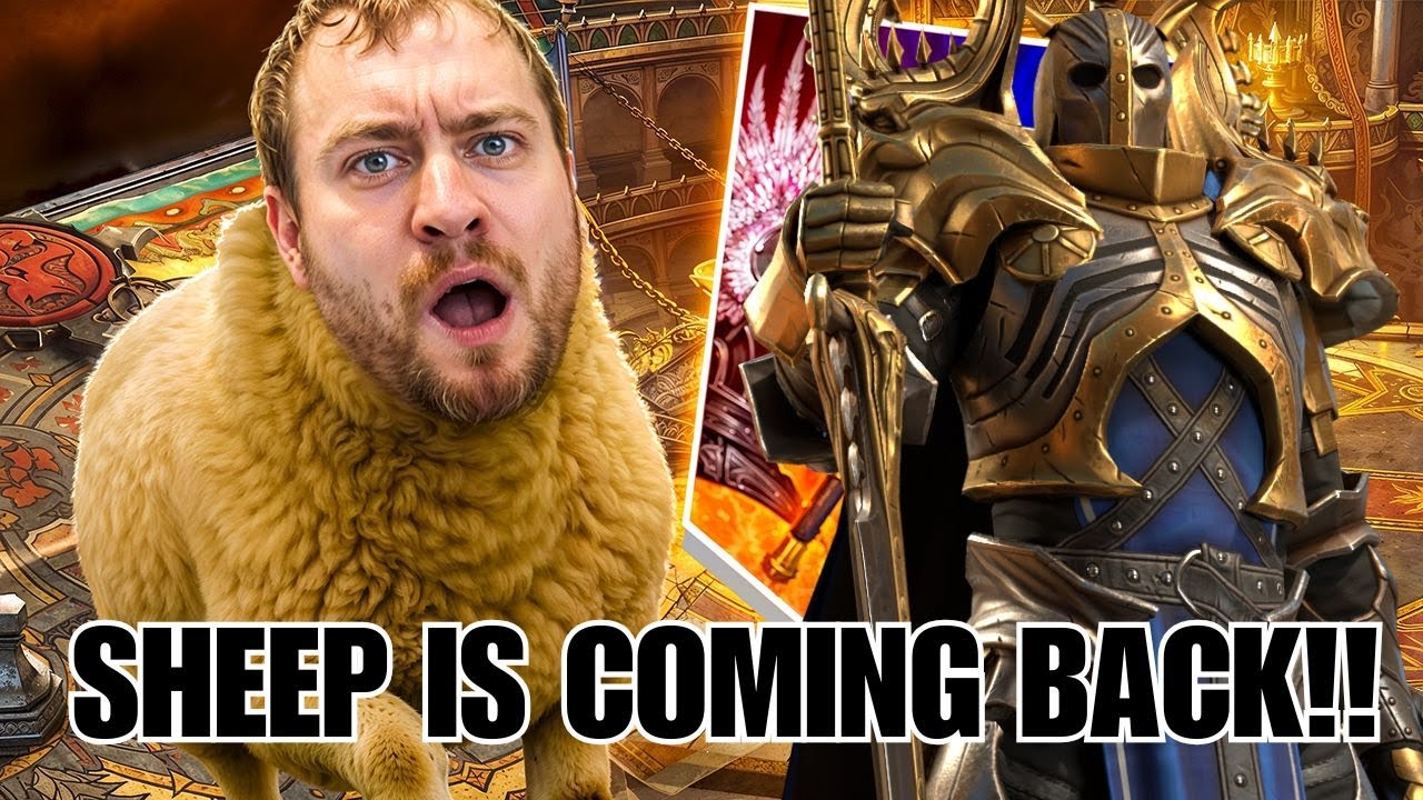 SHEEP IS COMING BACK!! LIVE ARENA GOLD 4 | Raid: Shadow Legends | - YouTube