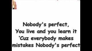 Hannah Montana- Nobody's Perfect [Lyrics] (HQ)