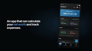 Track net worth, budget, and split bills - all in one simple app.