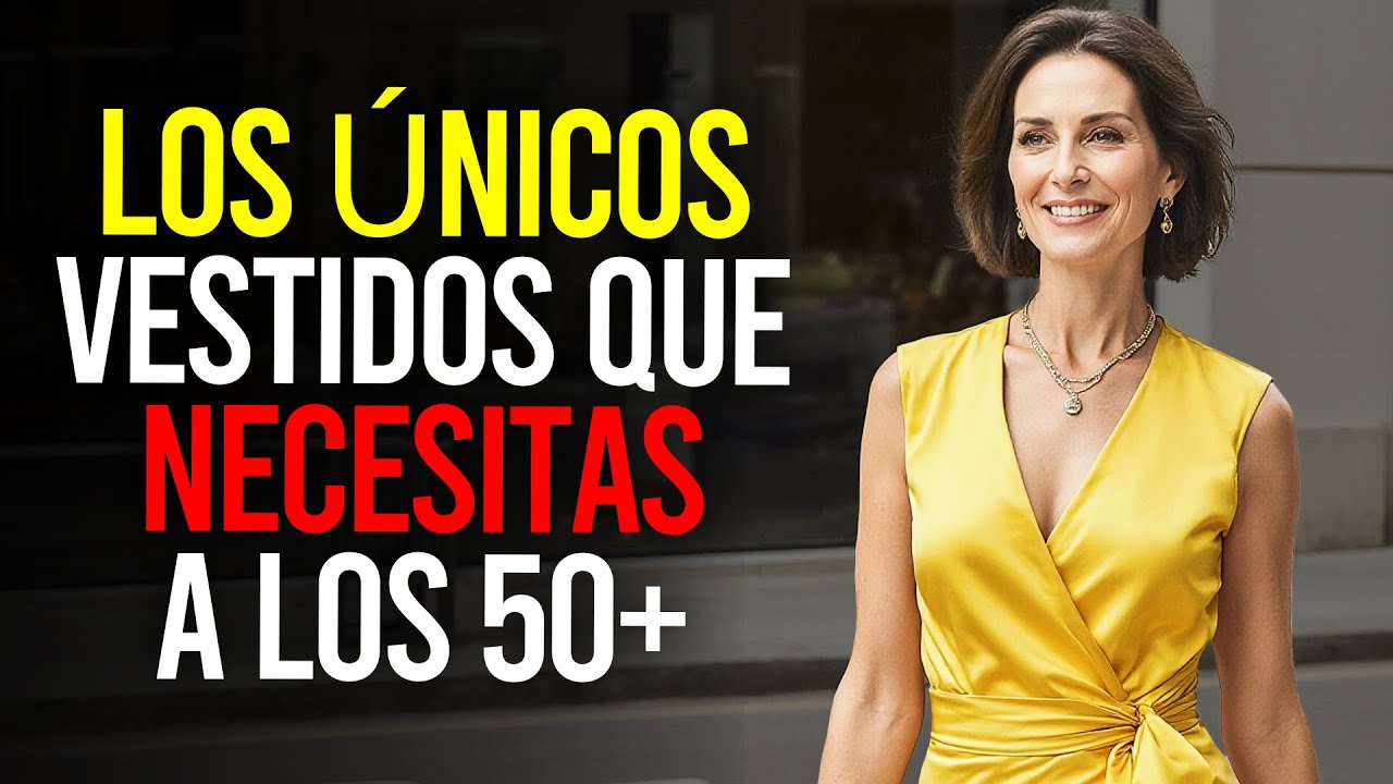 Solo estos 7 Vestidos me hacen sentir poderosa, elegante y segura — a mis 50+