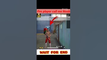 Pro player call me Noon 😱|| Kya samjhe bhai Noob Bazigar hu😎 || #freefire #shorts #atitude #viral