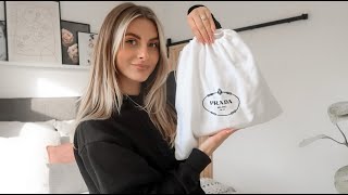 HANDBAG REVEAL VLOG… TWO PRADA PURCHASES? | Fashion Influx