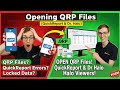 Opening QRP Files: QuickReport & Dr. Halo