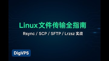 DigVPS - Linux 文件传输全指南：Rsync、SCP、SFTP、Lrzsz 实战讲解
