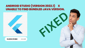Unable to find bundled java version error fixed | Flutter | windows 11