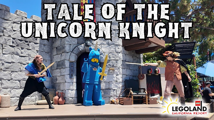 Il était une fois une brique : Le conte du chevalier licorne - Nouveau spectacle d'été à LEGOLAND...