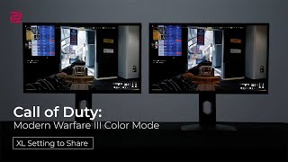 ZOWIE XL Setting to Share™ - COD MW III Mode