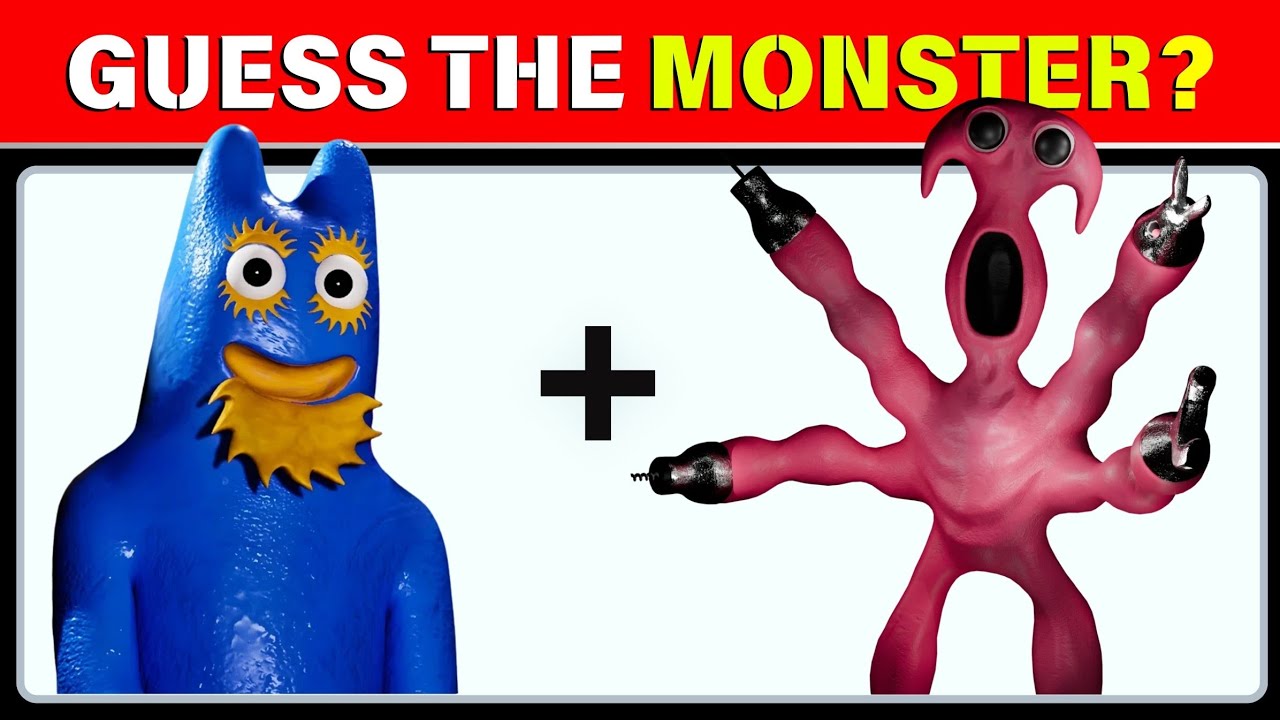 Угадай монстра по голосу и эмодзи | Сад Банбана (Джамбо Джош, Сэр Дададу, Киттисавр)