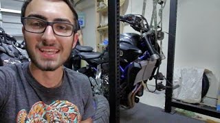Took Out The Forks!! (Yamaha Fz-07 Rebuild Series Ep. 7)