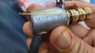 2019 vw jetta code P164E oil pressure regulador valve bad HOW TO FIX IT! Don't forget to suscribe😍 by Diesel and more With Chuy 6,247 views 6 months ago 10 minutes, 17 seconds