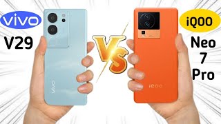 Vivo V29 Vs iQoo Neo 7 Pro