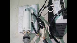Panasonic MSMA012A1F AC servo motor　動作確認