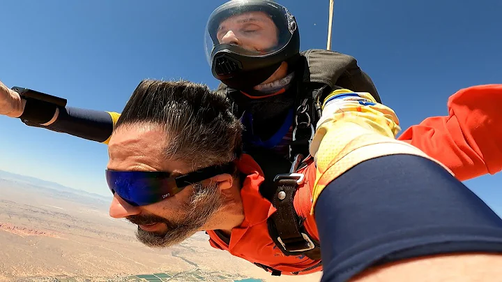 JOHN CINIGLIO - Tandem Skydive in Las Vegas at Sky...