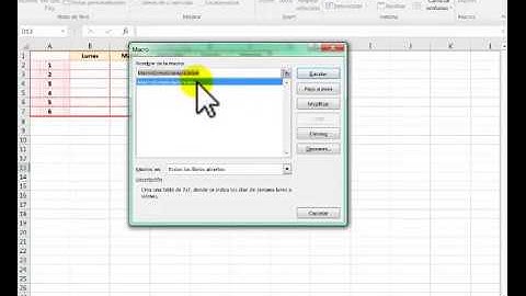 Como crear una macro en Excel 2016