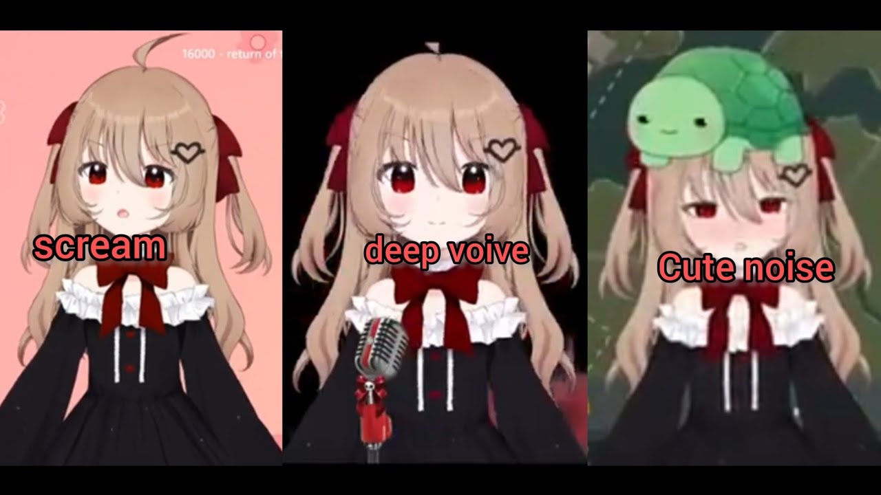 6 MIN+ compilation of evil neuro scream/deep voice/cute noise