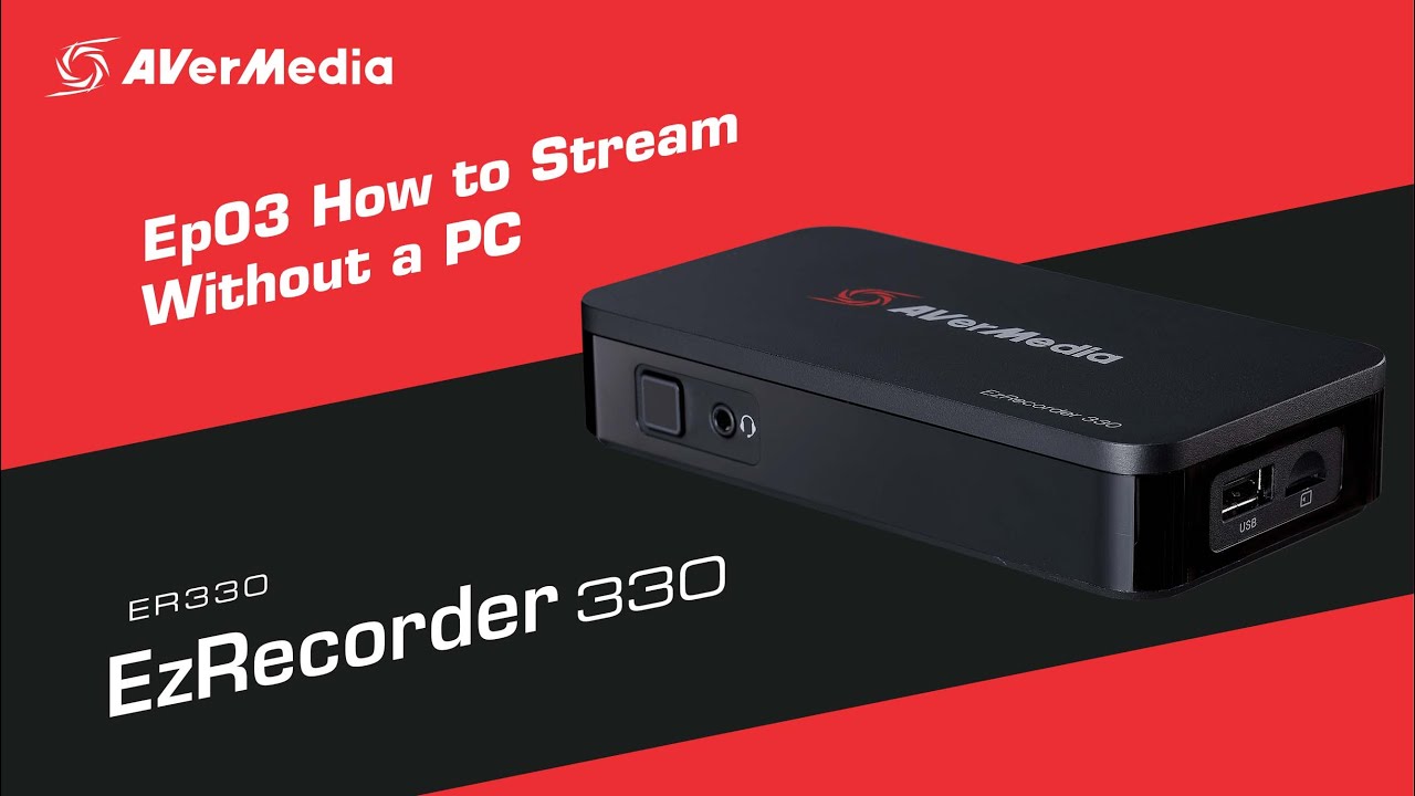 PVR HDMI-Recorder ER330G Bearbeiten ohne PC Grünebox IR-Blaster AVerMedia EZRecorder 330 einfache Installation Zeitplanaufzeichnung 4K Pass-Through- und 1080p-Aufnahme DVR
