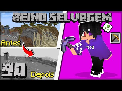DESTRUÍ um Bioma na Picareta! | Reino Selvagem #90