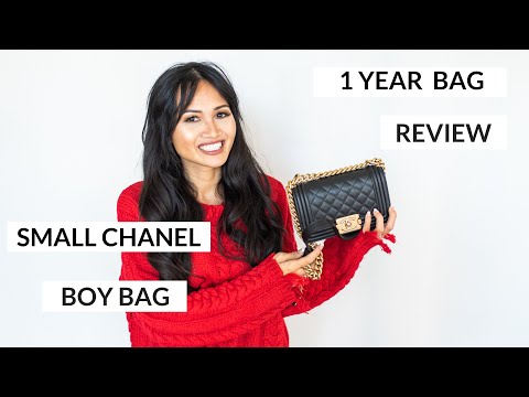 1 YEAR Small Chanel Boy Bag Review 