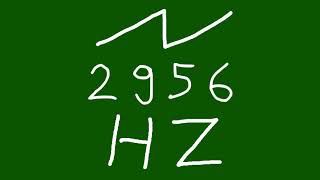 2956 hz saw