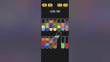 Water sort puzzle level 1391