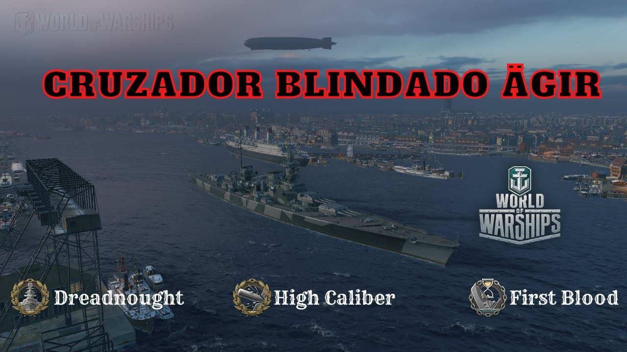 GamePlay - Cruzador Blindado Alemão Ägir